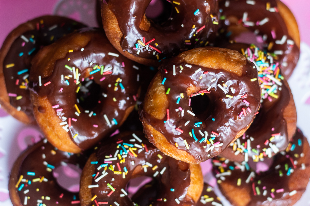 Amerykańskie pączki donuts