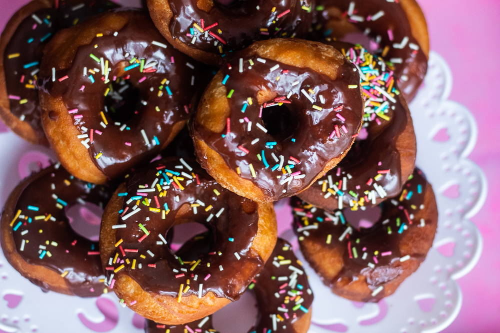 Amerykańskie pączki donuts